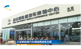 【三亚广播电视台】三亚新能源汽车领域再添生力军