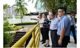 海南省科技厅党组书记李劲松、厅长谢京到海马汽车调研